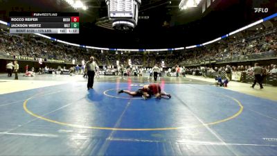 175 lbs Round Of 32 - Rocco Reifer, Moshannon Valley vs Jackson Wertz, Milton