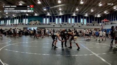 165 lbs Round 2 (4 Team) - Luke Gilroy, Beebe Trained Silver vs Cedric Harris, Oakleaf WC