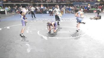 D 3 106 lbs Cons. Round 2 - Cain Ewing, South Beauregard vs Cason Hill, Evangel Christian
