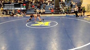 120 lbs 3rd Place Match - Mason Bruber, Omaha Westside vs Jaxzon Matteo, Norfolk