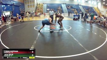 190 lbs Round 1 (8 Team) - Tyron Huffman, Bandits WC vs Jack Bour, Avalon WV