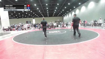 120 lbs 1st Place Match - Violet Diaz, Big Game Wrestling Club vs Brooklynn Church, Broken Arrow Wrestling Club