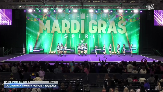 Louisiana Cheer Force - Cobalt [2026 L4.2 Senior Day 1] 2026 Mardi Gras ...