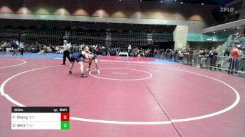 165 lbs Consi Of 16 #2 - Felix Chang, Thomas Edison vs Quayde Beck, Payson