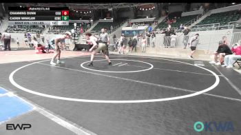 140 lbs Consolation - Channing Dunn, Kingfisher YellowJackets vs Caden Winkler, Dark Cloud Wrestling Club