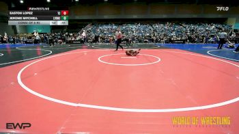 40 lbs Consi Of 8 #2 - Easton Lopez, Team Coalinga vs Jerome Mitchell, LV Bear Wrestling Club