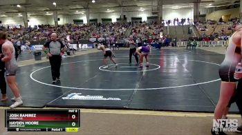 A 165 lbs Cons. Round 2 - Josh Ramirez, Marion Co. vs Hayden Moore, Greeneville