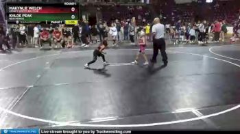 50 lbs Round 1 - Khloe Peak, New Mexico vs MaKynlie Welch, Legacy Wrestling Club