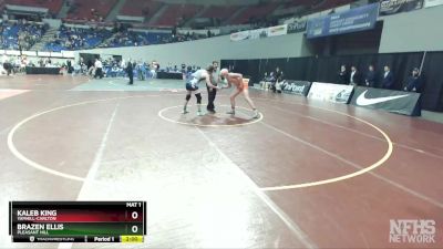 3A-182 lbs 5th Place Match - Brazen Ellis, Pleasant Hill vs Kaleb King, Yamhill-Carlton