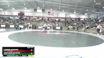 157 lbs Cons. Round 3 - Braylenn Aulbach, Grand Valley State vs Cooper Warshel, Pitt-Johnstown