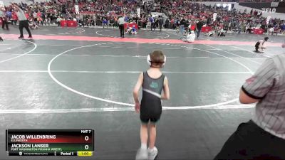 60 lbs Champ. Round 1 - Jacob Willenbring, Ellsworth vs Jackson Lanser, Port Washington Piranha Wrestl