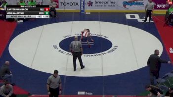 82 lbs Round Of 32 - Carter Dambach, Freedom vs Vito Naljayan, Mountain Top