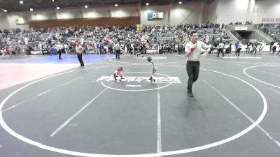 42 lbs Quarterfinal - Benjamin Maldonado, Toppenish USA vs Davinie Ross, Greenwave Youth WC