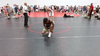 144 lbs Round 5 (6 Team) - Paul Johnson, Bulloch Bandits Wrestling Club vs Davis Foxworth, Croatan