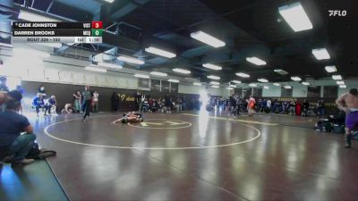 150 lbs Champ. Round 2 - Darren Brooks, McQueen vs Cade Johnston, Vista