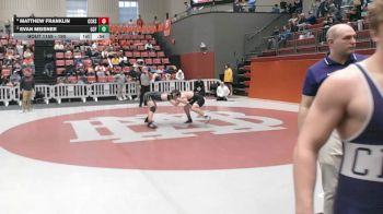190 lbs Cons. Round 2 - Matthew Franklin, Concord Christian School vs Evan Meisner, Grace Christian (Franklin)