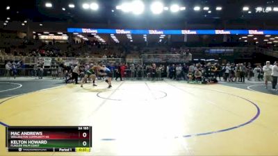 3A 165 lbs Cons. Round 1 - Mac Andrews, Wellington Community Hs vs Kelton Howard, Flagler Palm Coast