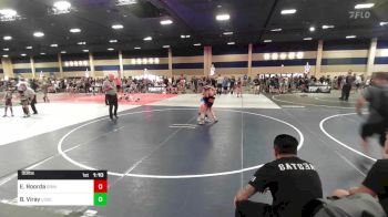 98 lbs Semifinal - Everett Roorda, Grindhouse WC vs Brennan Viray, Legends Of Gold