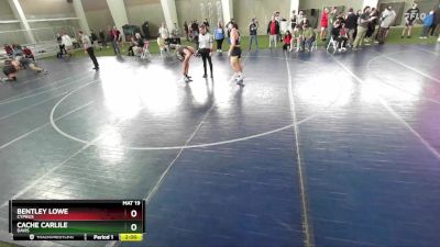 190 lbs Cons. Round 5 - Bentley Lowe, Cyprus vs Cache Carlile, Davis