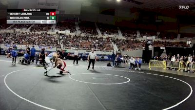 165-D1 1st Place Match - Nicholas Pina, Sunnyside High School vs Jeremy LeBlanc, Liberty High School