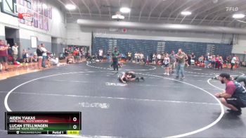 80 lbs Round 1 - Aiden Yiakas, White Knoll Youth Wrestling vs Lucan Stellwagen, Eastside Youth Wrestling