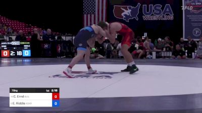 79 kg Cons 8 #2 - Caden Ernd, Built By Brunson Wrestling vs Ethan Riddle, Askren Wrestling Academy