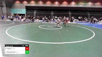 138 lbs Round Of 16 - Elijah Olguin, Pomona vs Jack Golowenski, Tuttle