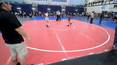 Semifinal - Alana Mixon, Cyclone Youth Wrestling vs Oliver Tipken, Team Conquer Wrestling