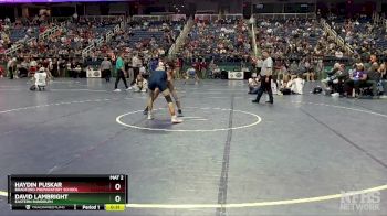 1A 126 lbs Cons. Semi - Haydin Puskar, Bradford Preparatory School vs David Lambright, Eastern Randolph