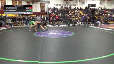 157 lbs Champ. Round 3 - Wyatt Medlin, Washington Community vs Eli Esguerra, Dublin Coffman