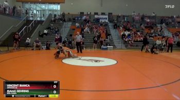 177 lbs Round 3 - Vincent Bianca, Grissom Hs vs Isaiah Gehring, Bob Jones