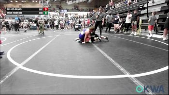 100-110 lbs Final - Elliot Grigg, Chickasha Youth Wrestling vs Jace Henson, Team Nomad