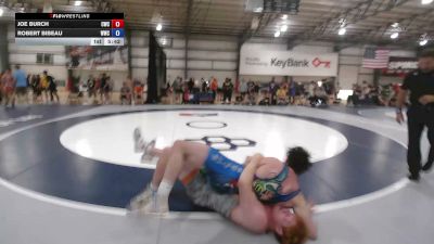 92 kg Cons. Sub-rd Of 32 - Joe Burch, Cavalier Wrestling Club vs Robert Bibeau, Warriors Wrestling Club