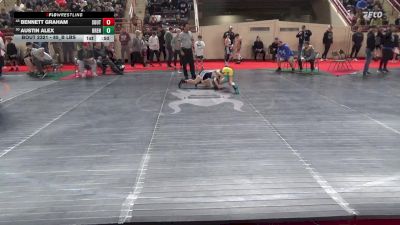 85_B lbs Consi Of 8 #1 - Bennett Graham, Southern Lehigh vs Austin Alex, Brentwood