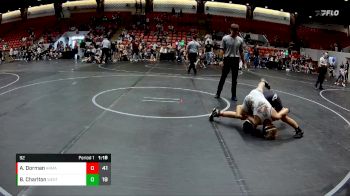 92 lbs Finals (2 Team) - Andy Dorman, Armory Athletics vs Brody Charlton, Westshore