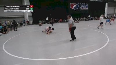 144 lbs Cons. Rd Of 32 - Isaac Woolman, Mile High Wrestling Club vs Landon Quiroga, Spartan RTC@LHP