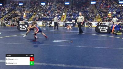 55 lbs Consy 2 - Brody Rogers, Neshaminy vs Blake Kane, Council Rock