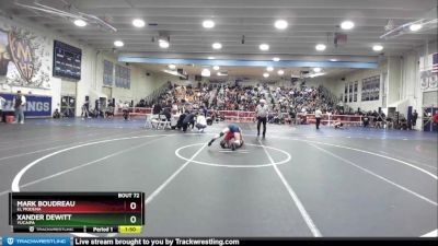 132 lbs Champ. Round 2 - Mark Boudreau, El Modena vs Xander DeWitt, Yucaipa