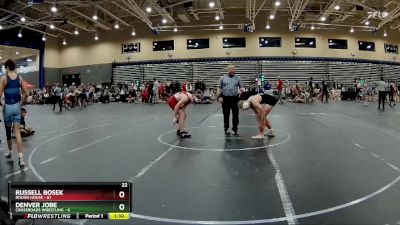 140 lbs Round 1 (8 Team) - Russell Bosek, Rough House vs Denver Jobe, Crossroads Wrestling