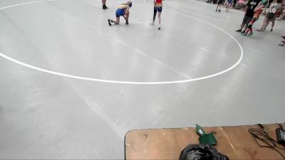 80-87 lbs 5th Place Match - Faith Gharrett, SOT-C vs Alivia Deterding, Sparta Junior Bulldogs