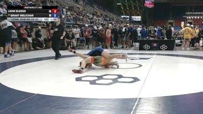175 lbs Cons. Sub-rd Of 32 - Leon Bleess, California vs Grant Melichar, Wisconsin