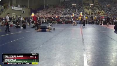 197 lbs Round 1 (16 Team) - Eric Karas, Eastern Oregon University (OR) vs Trillyon Fils-Aime, Southeastern