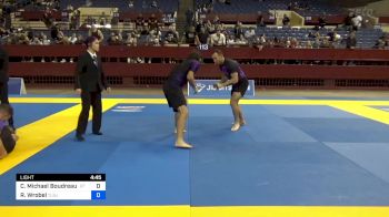 Christopher Michael Boudreaux vs Robert Wrobel 2024 Pan IBJJF Jiu-Jitsu No-Gi Championship