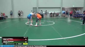 144 lbs Semis & 1st Wrestleback (8 Team) - Lilly Luttrell, Florida vs Desza Munson, Colorado