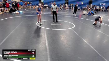 135 lbs Round 5 - Sydnie Brown, Overton vs Sahara Meyers, Lincoln East