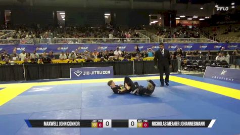 Nicholas Meaher Johannesmann vs Maxwell John Connor 2026 Pan Kids Jiu-Jitsu IBJJF Championship