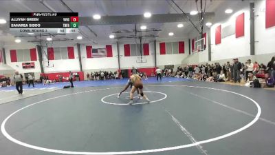 120 lbs Cons. Round 3 - Saharea Siddo, Twin Falls vs Alliyah Green, Vallivue