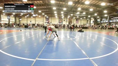 120 lbs Round Of 64 - Joseph Eboli, NJ vs Chase Rust, GA