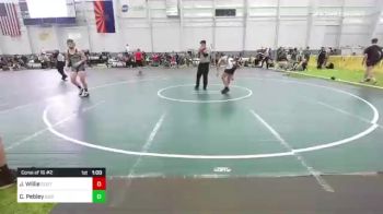 123 lbs Consi Of 16 #2 - Jordyn Willie, Colorado Outlaws vs Christian Pebley, Sierra Sabers