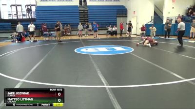 125 lbs Cons. Round 2 - Jake Jozwiak, Eureka vs Matteo Littman, Chicago